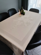 SARRA 160x220 DAMASK MASA ÖRTÜSÜ